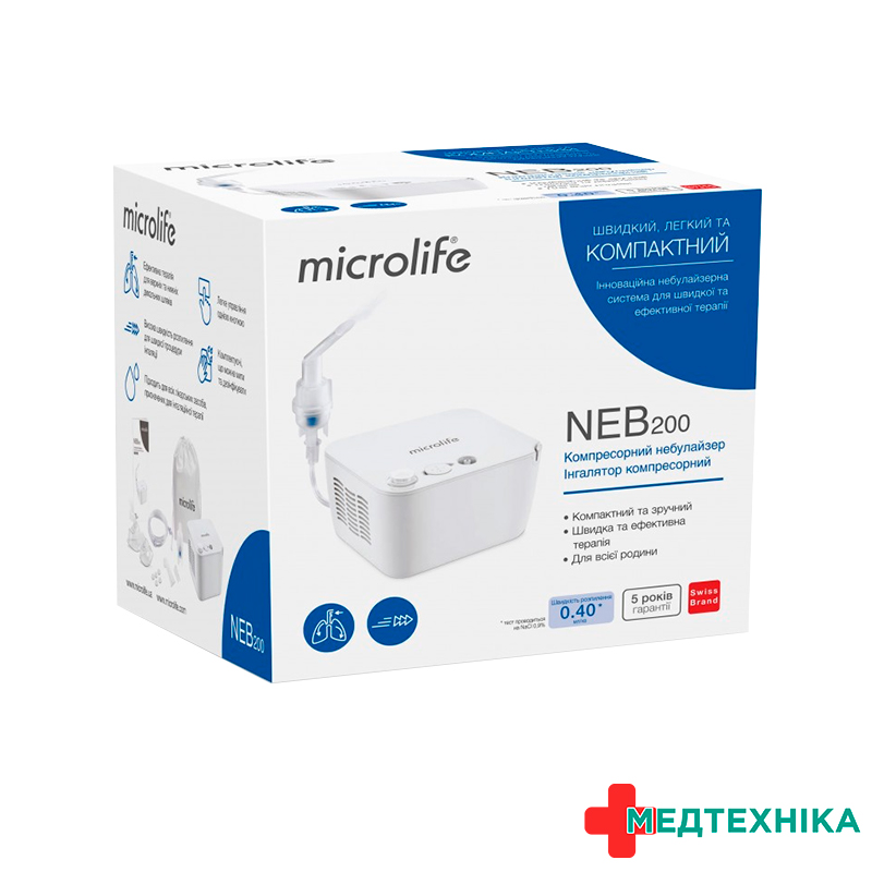 Компресорний небулайзер NEB 200 тм Microlife