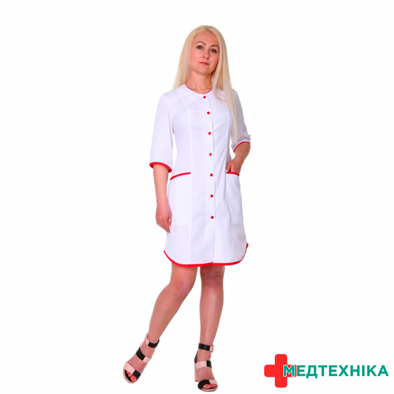 Халати жіночі медичні батист