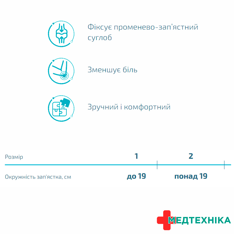 Ортез на променево-зап’ястний суглоб