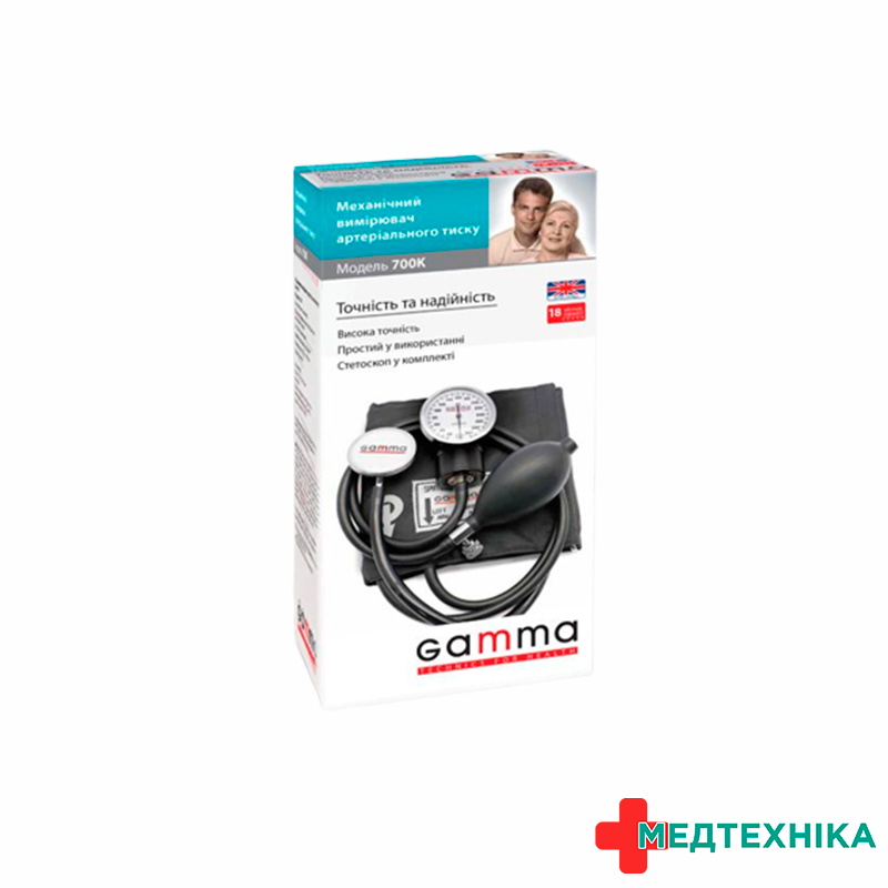 Механічний тонометр 700К тм Gamma