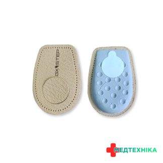 Підп’ятник ортопедичний шкіряний GX STEP при п’ятковій шпорі